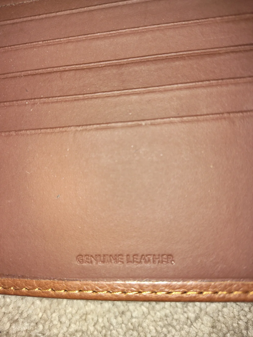 Genuine Leather Wallet Bundle RFID Trifold & Western Cowhide Hair on Hide